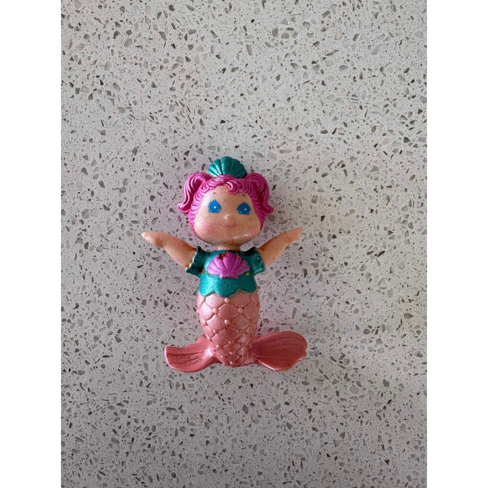 Vintage 1986 Kenner Sea Wees Shimmers Baby Splashy Mermaid Figurine‎ Collectible